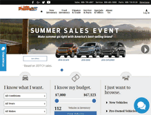 Tablet Screenshot of lakepowellford.com